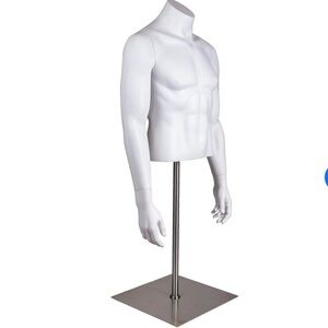 COPY - Male Torso Form Headless Base Included like new mondo mannequin